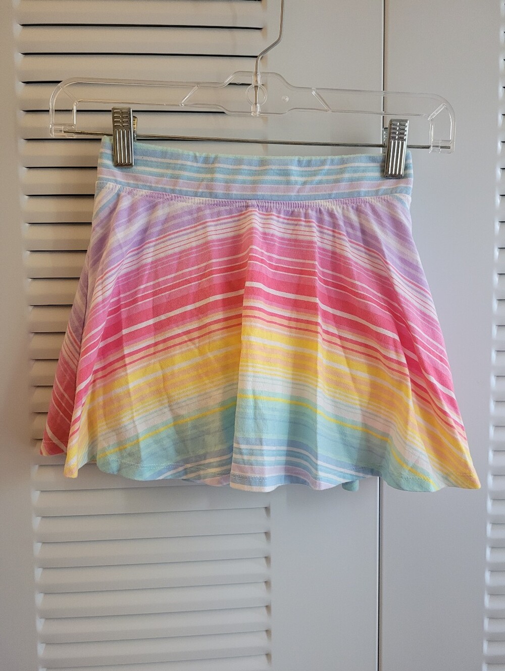 Colorful Striped Skirt Size M(7/8)